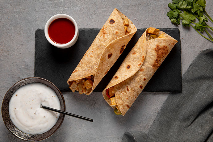 CHOLE KATHI ROLL